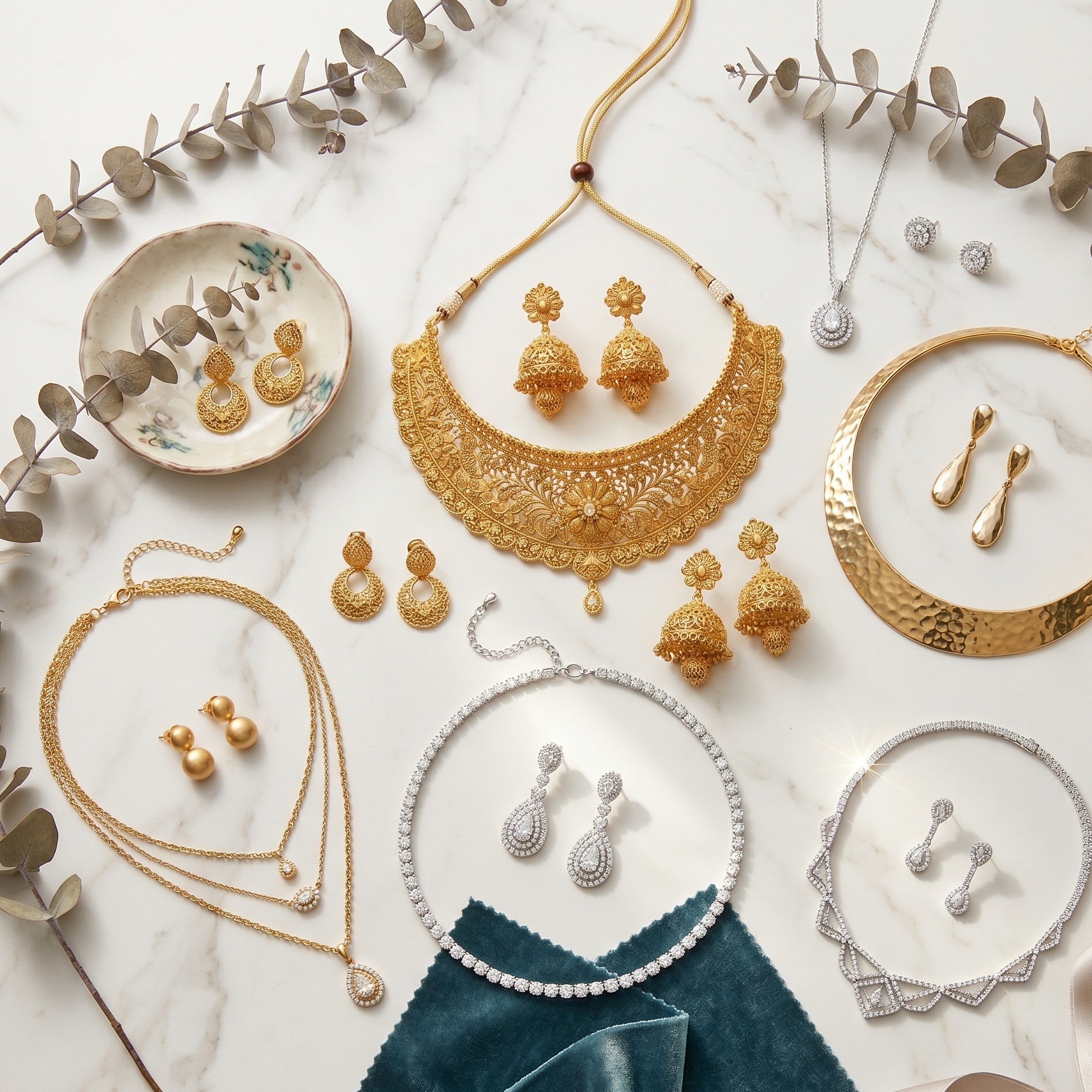 Necklace Set with Earrings