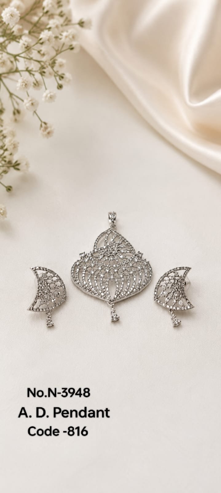 AD Jewellery Pendant Set