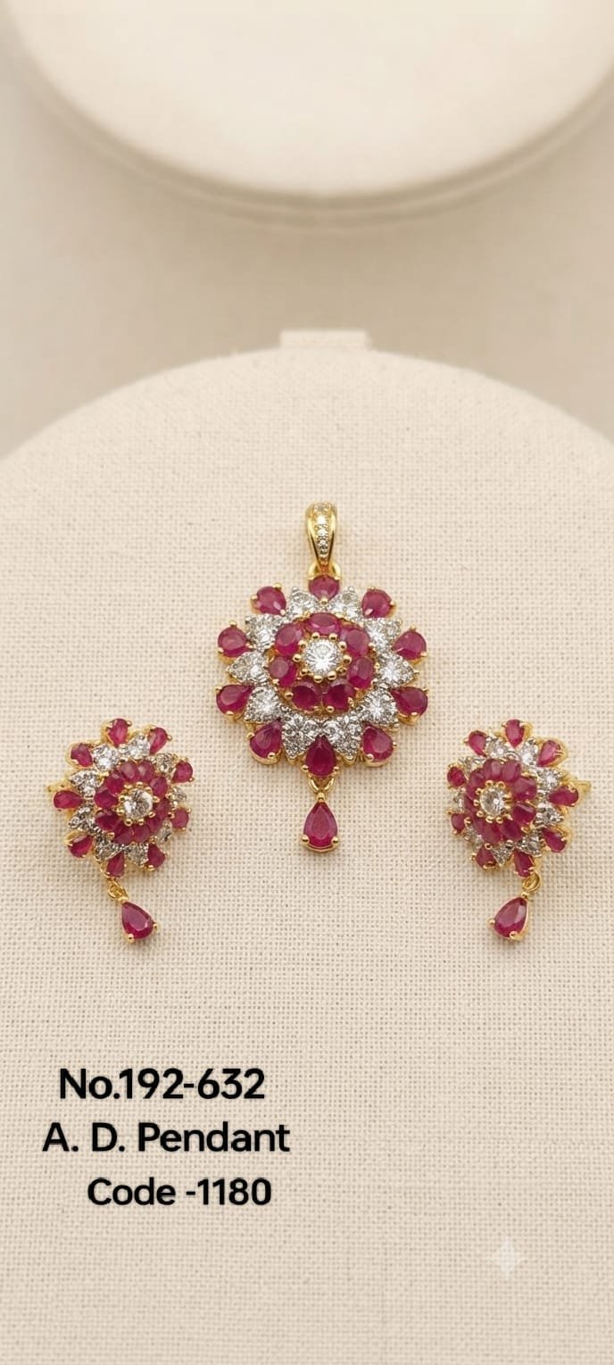 Party Wear AD Pendants
